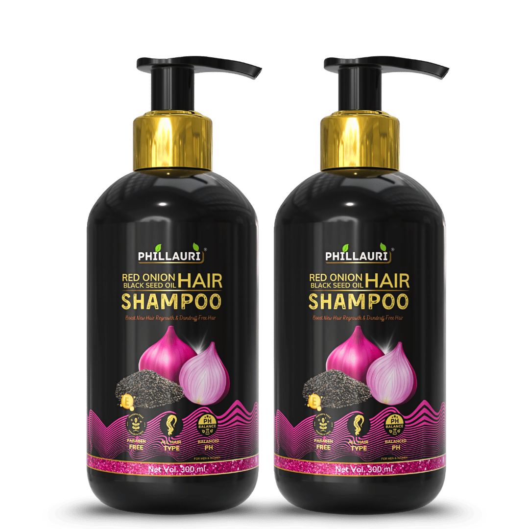Phillauri Red Onion with Black Seed Oil Shampoo