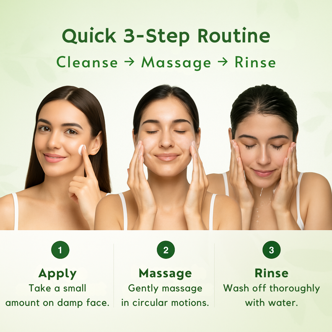 Phillauri Tea Tree Face Wash For Cleanse And Reveal, 60ml