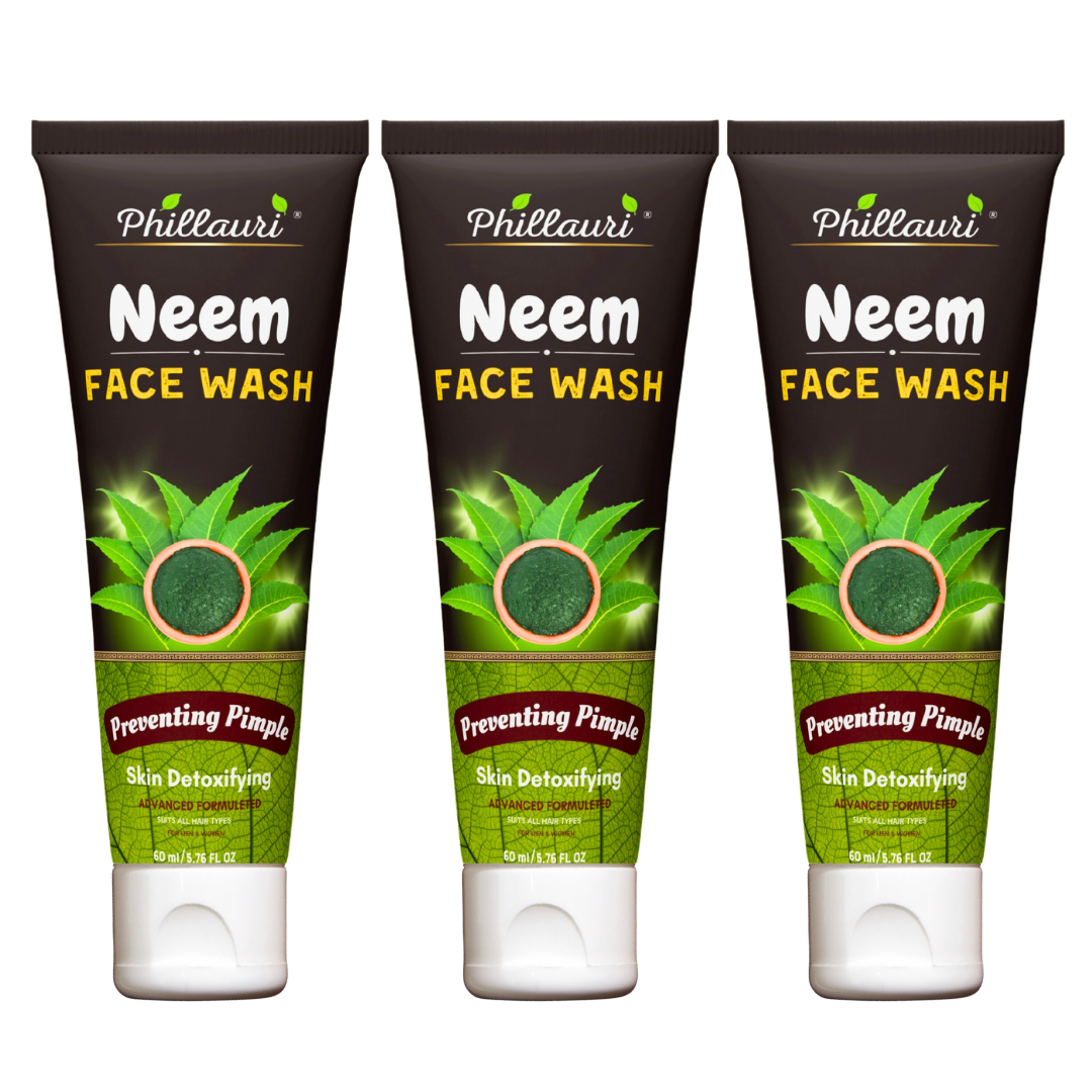 Phillauri Neem Face Wash For Skin Detoxifying, 180ml