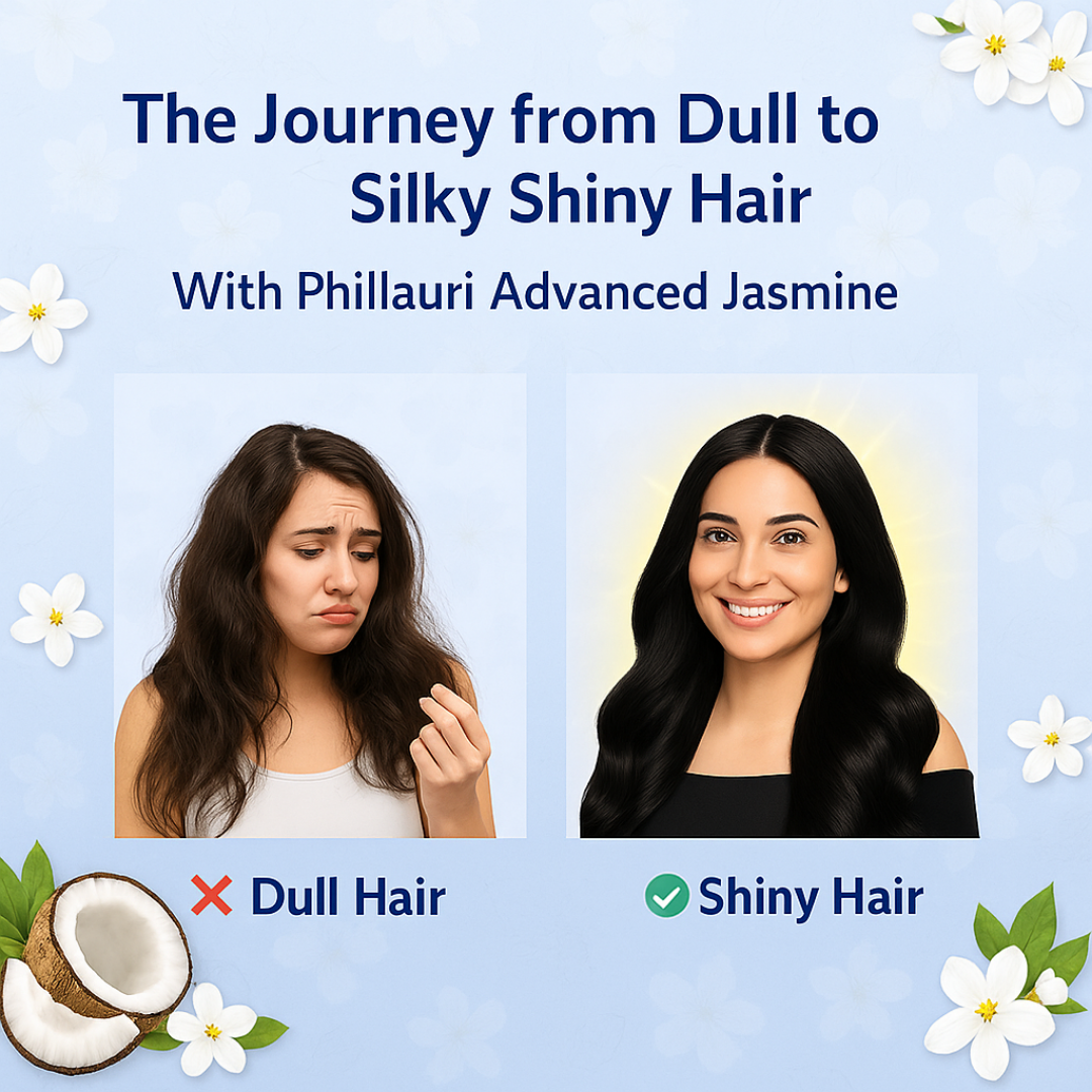 Phillauri Jasmine Coconut Hair Oil For Long-lasting Moisture, 100ml