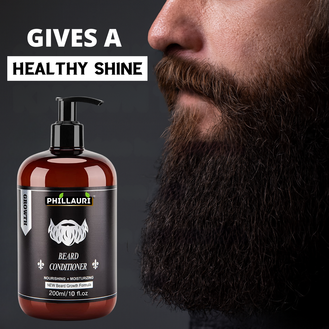 Phillauri Beard Wash For Refresh And Conditioner For Moisturizing, 200ML