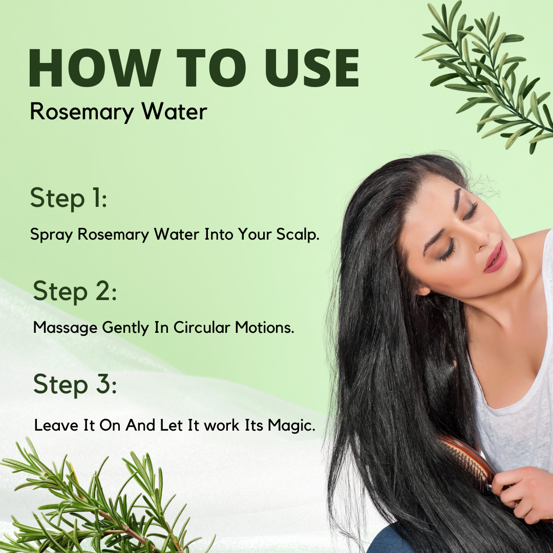 Phillauri Rosemary Water Spray for All Hair Types, Strengthens, Nourishes & Promotes Hair Growth