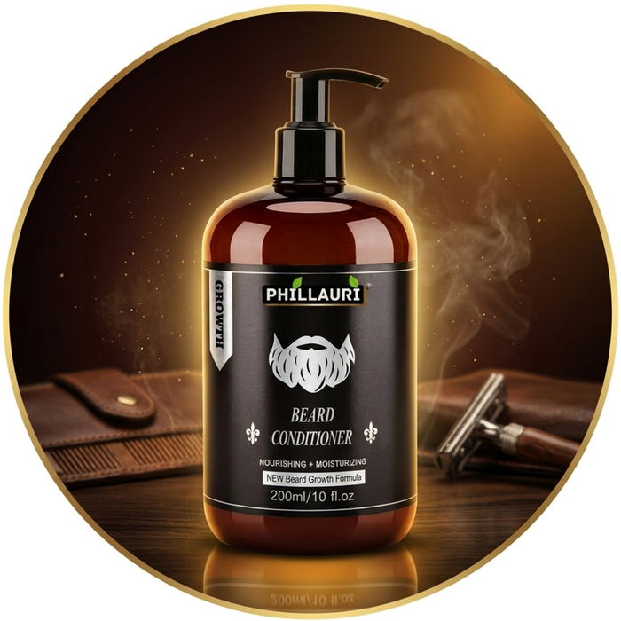 Phillauri Beard Wash & Conditioner Combo – For Moisturizing, 200ml