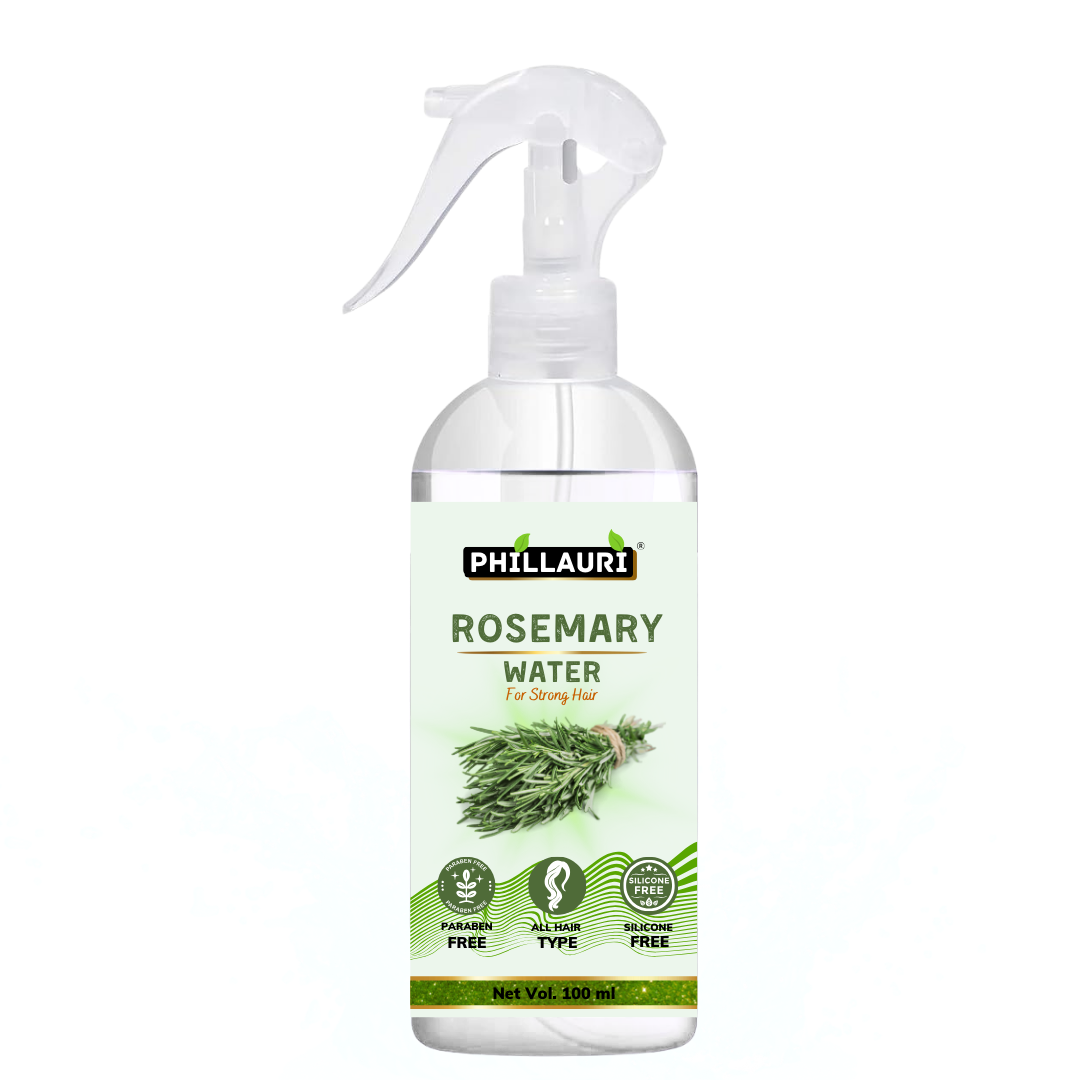 Phillauri Rosemary Water Spray for All Hair Types, Strengthens, Nourishes & Promotes Hair Growth