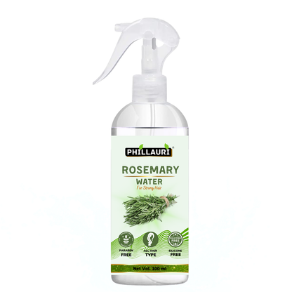 Phillauri Rosemary Water Spray for All Hair Types, Strengthens, Nourishes & Promotes Hair Growth