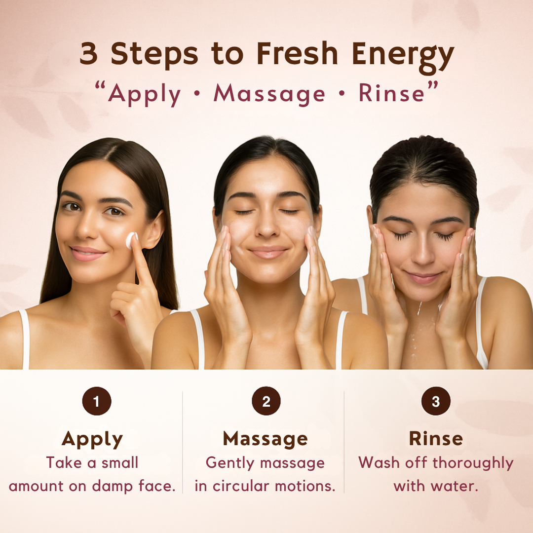 Phillauri Coffee Face Wash for Energizes and glows, 60ML