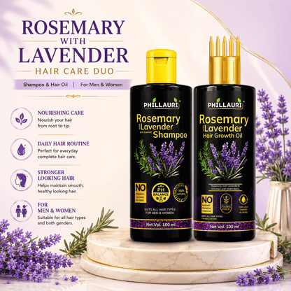 Phillauri Rosemary with Lavender Hair Care Duo
