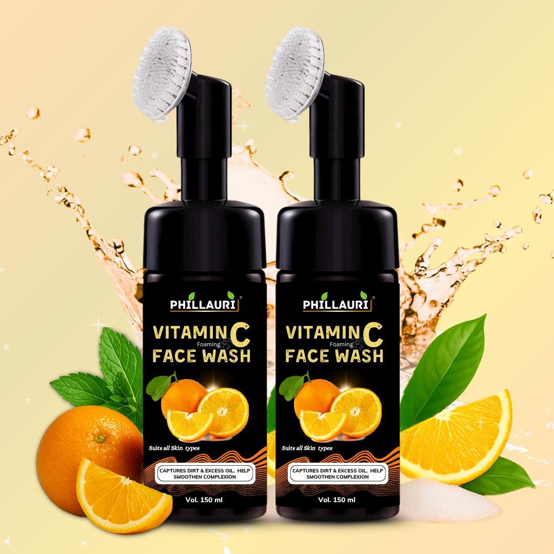 Phillauri Vitamin C Facewash For Captures Dirt And Smoothen Complexion, 150ml