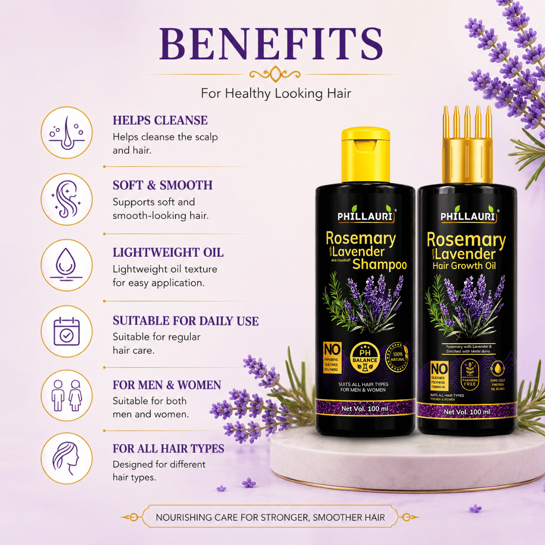 Phillauri Rosemary with Lavender Hair Care Duo