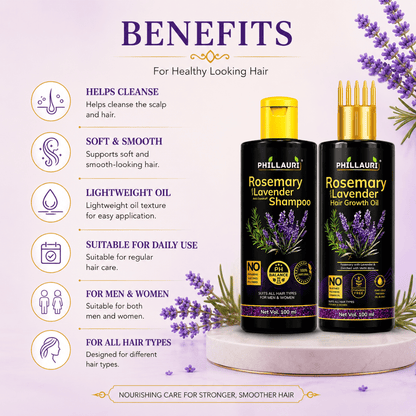 Phillauri Rosemary with Lavender Hair Care Duo