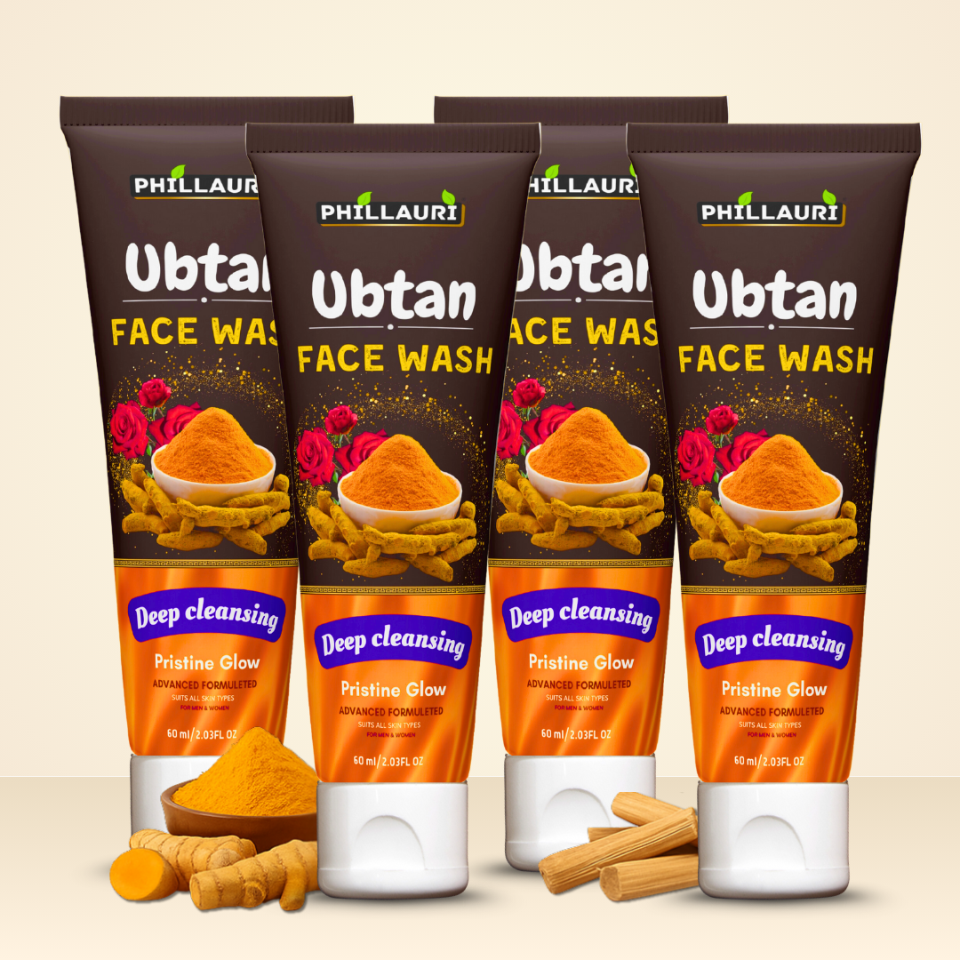 Phillauri Ubtan Natural Face Wash For Deep Cleansing, 60ML