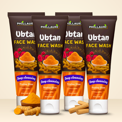 Phillauri Ubtan Natural Face Wash For Deep Cleansing, 60ML