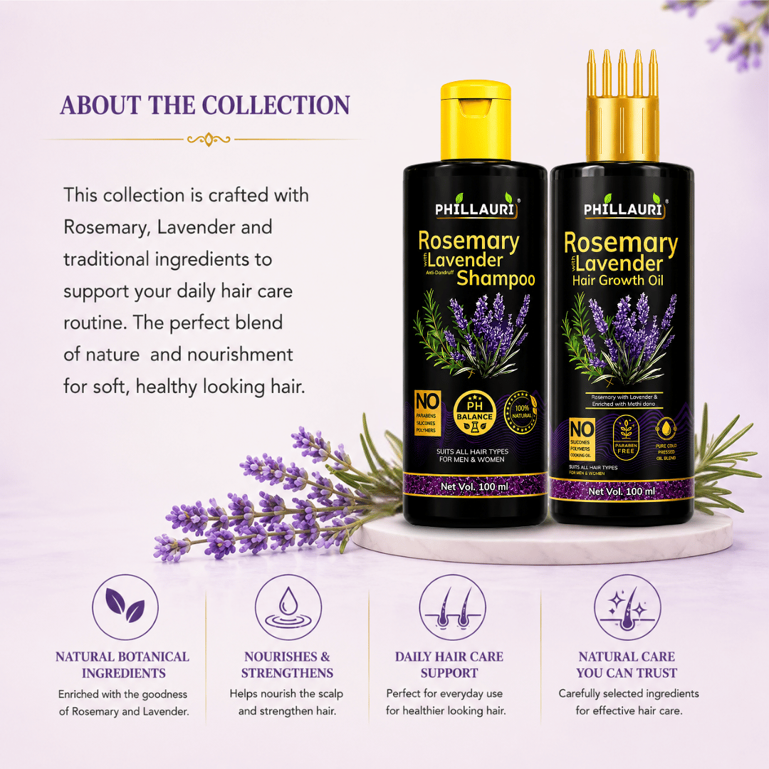 Phillauri Rosemary with Lavender Hair Care Duo