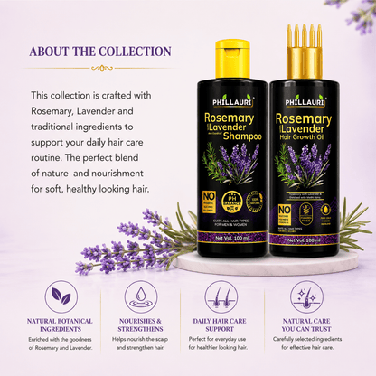 Phillauri Rosemary with Lavender Hair Care Duo