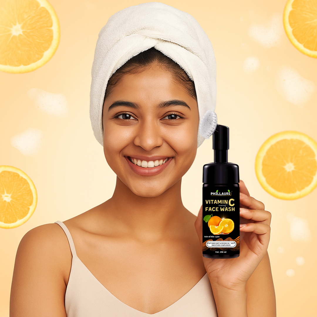 Phillauri Vitamin C Facewash For Captures Dirt And Smoothen Complexion, 150ml