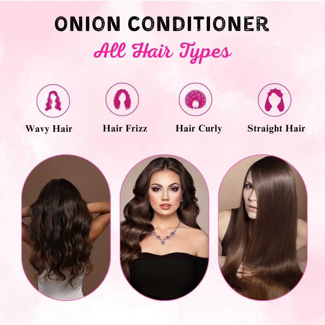 Phillauri Red Onion Black Seed Conditioner For Hair Growth, 100ML