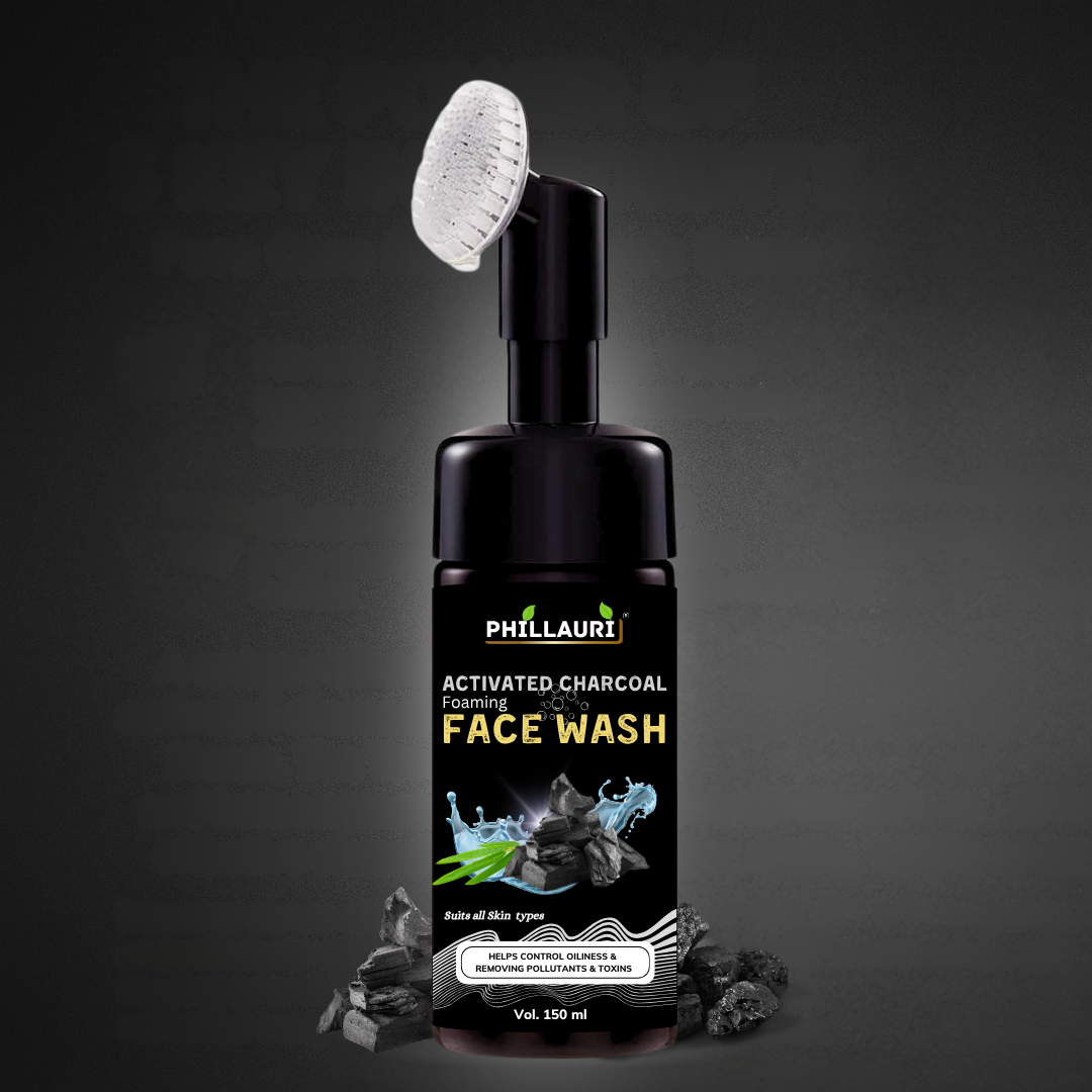 Phillauri Activated Charcoal Facewash For Helps Control Oiliness And Toxins, 150ML