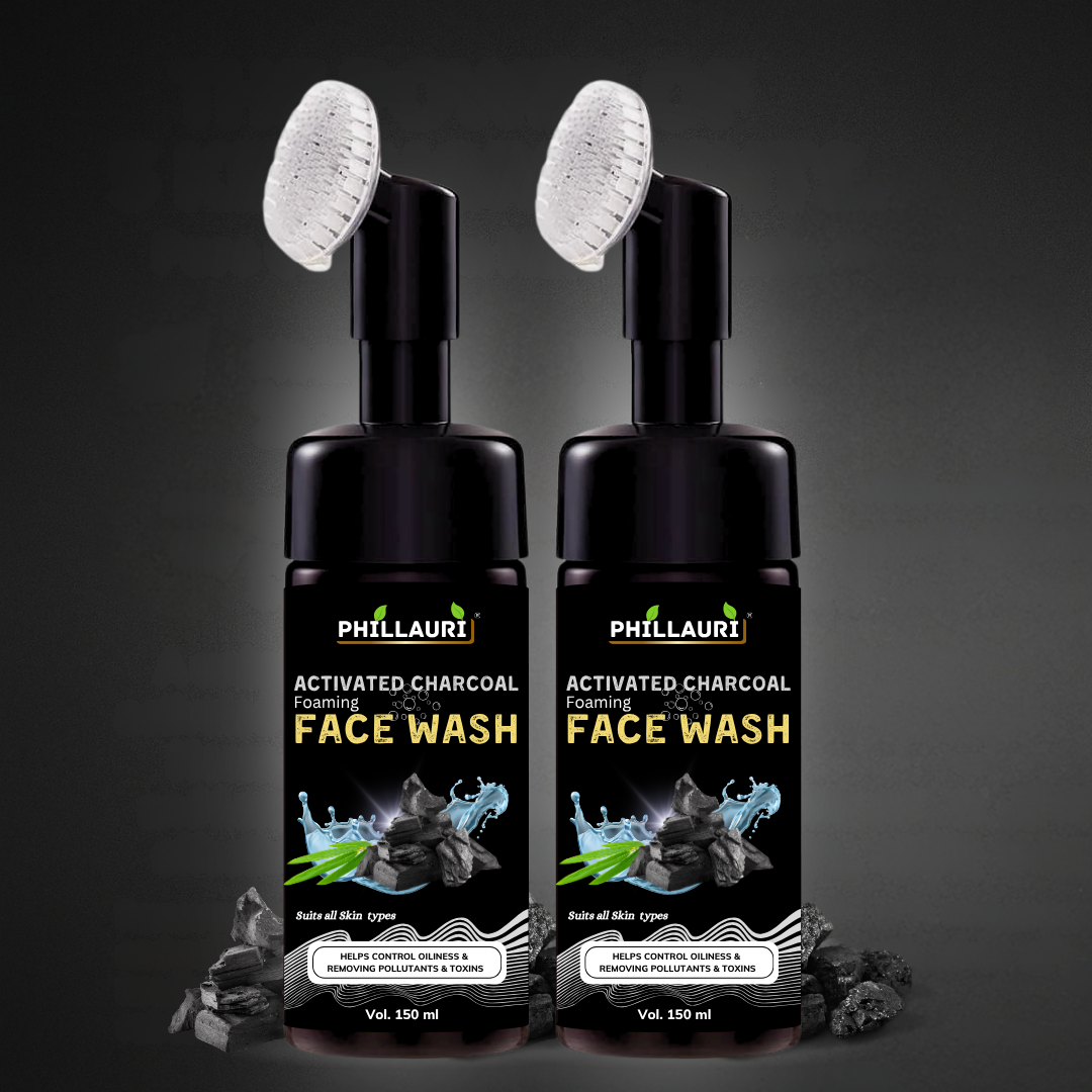 Phillauri Activated Charcoal Facewash For Helps Control Oiliness And Toxins, 150ML