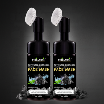 Phillauri Activated Charcoal Facewash For Helps Control Oiliness And Toxins, 150ML