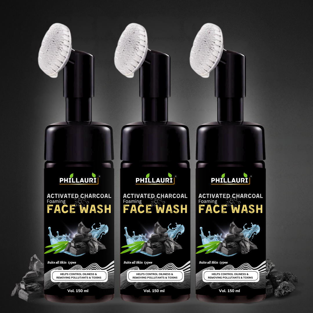 Phillauri Activated Charcoal Facewash For Helps Control Oiliness And Toxins, 150ML