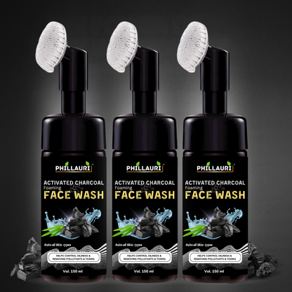 Phillauri Activated Charcoal Facewash For Helps Control Oiliness And Toxins, 150ML