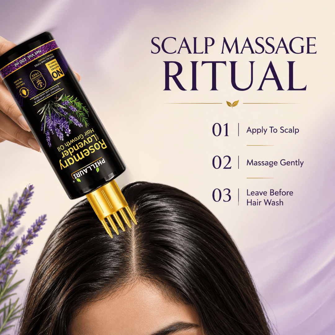 Phillauri Rosemary with Lavender Hair Growth Oil & Hair Mask Combo