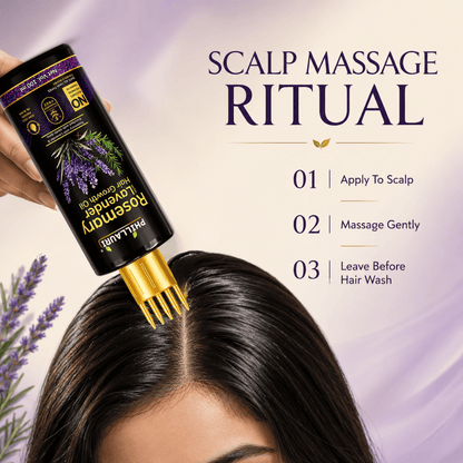 Phillauri Rosemary with Lavender Hair Growth Oil & Hair Mask Combo