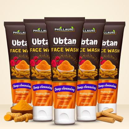 Phillauri Ubtan Natural Face Wash For Deep Cleansing, 60ML