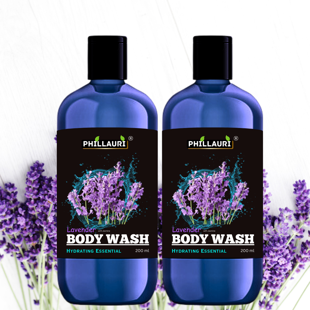 Phillauri Hydrate Lavender Body wash For All Skin Type, 200ML