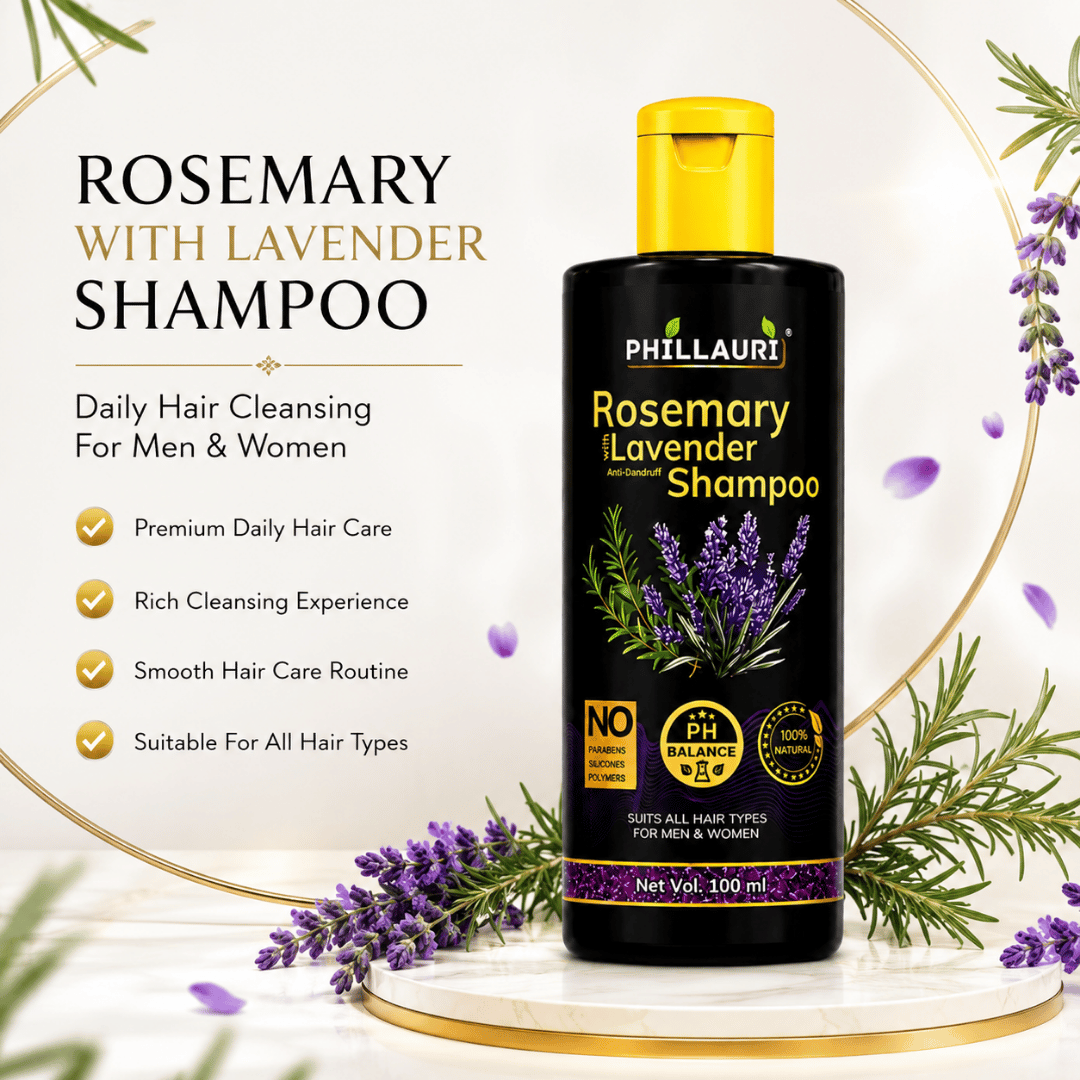 Phillauri Rosemary with Lavender Anti-Dandruff Shampoo