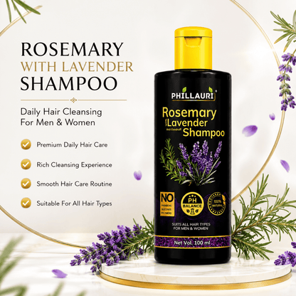 Phillauri Rosemary with Lavender Anti-Dandruff Shampoo