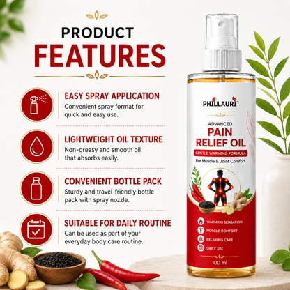 Phillauri Advanced Pain Relief Oil