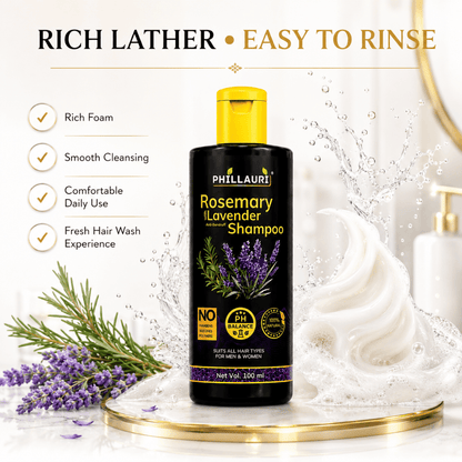 Phillauri Rosemary with Lavender Anti-Dandruff Shampoo