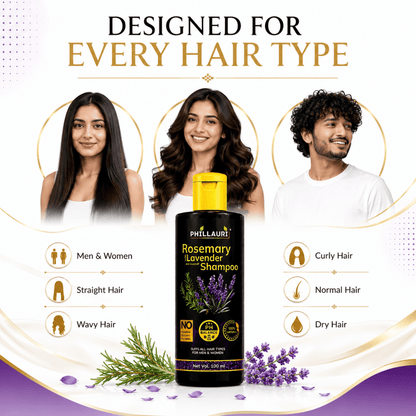 Phillauri Rosemary with Lavender Anti-Dandruff Shampoo