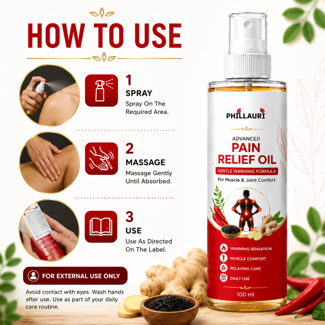 Phillauri Advanced Pain Relief Oil