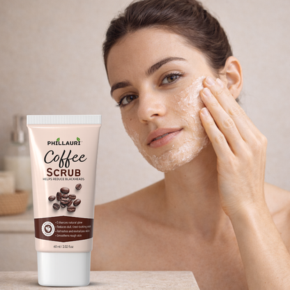 Phillauri Coffee Scrub – Gentle Exfoliating Face & Body Scrub