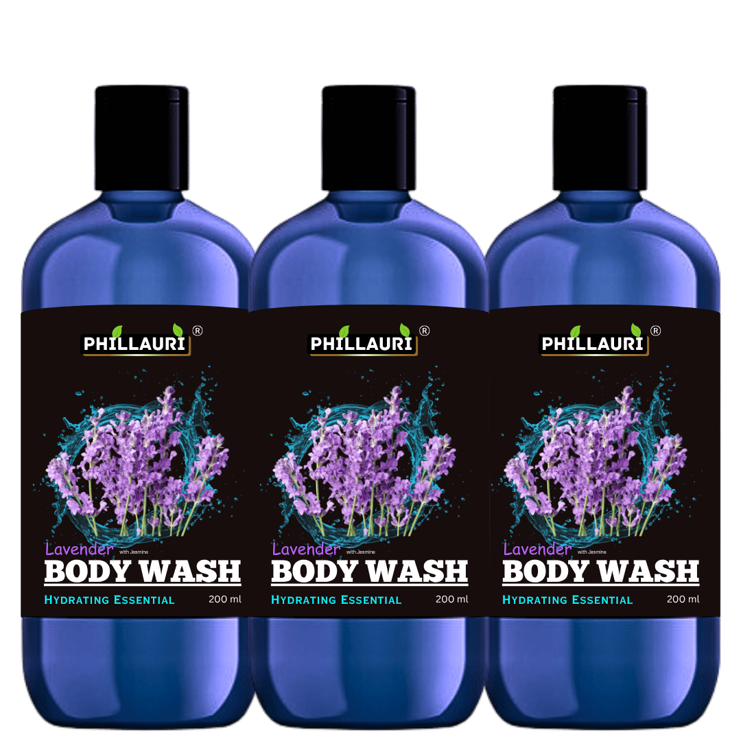 Phillauri Lavender Body Wash – With Rosemary Extract & Glycerin