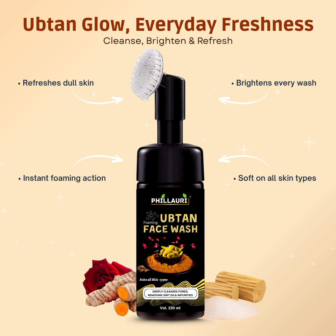 Phillauri Ubtan Facewash For Removing Dirt, Oils And Impurities, 150ml
