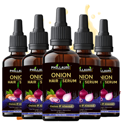 Phillauri Onion And Almond Hair Serum For Stronger, Smoother And Shiner