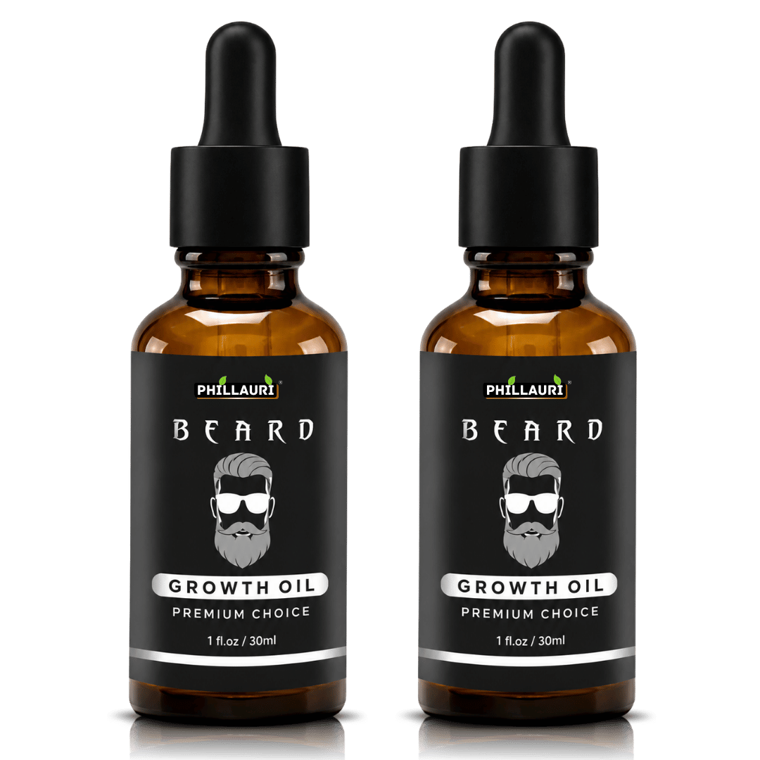 Phillauri Beard Growth Oil – With Castor, Argan & Almond Oil
