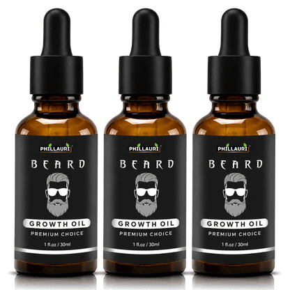 Phillauri Beard Growth Oil – With Castor, Argan & Almond Oil