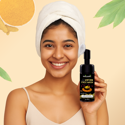 Phillauri Ubtan Facewash For Removing Dirt, Oils And Impurities, 150ml