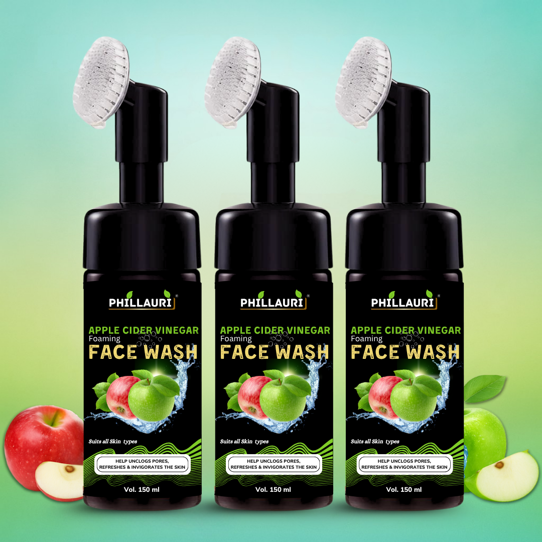 Phillauri Apple Sider Vinegar Forming Facewash For Help Unclogs Pores And Refreshes, 150ML