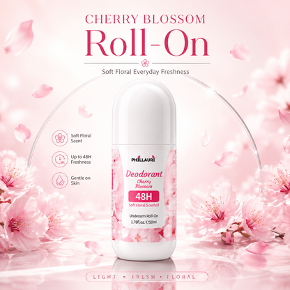 Phillauri Cherry Blossom Roll-On Deodorant