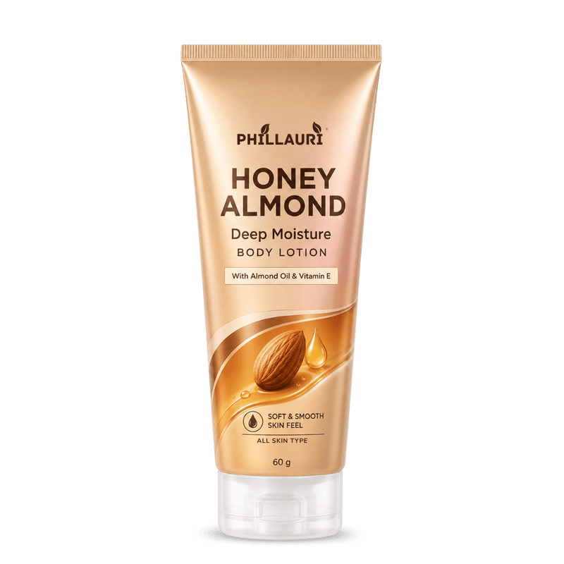 Phillauri Honey Almond Deep Moisture Body Lotion – With Almond Oil & Vitamin E