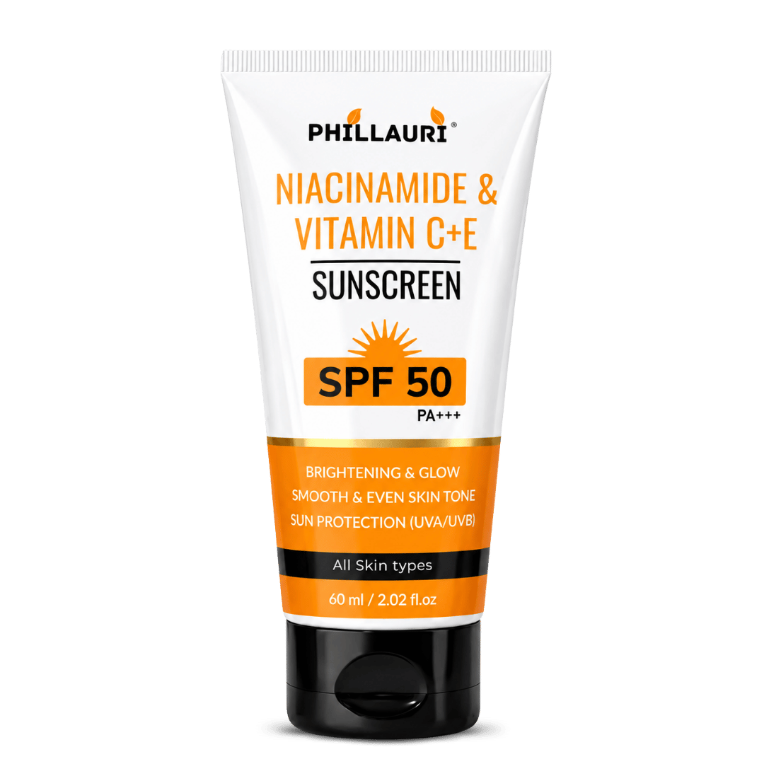 Phillauri Niacinamide & Vitamin C+E Sunscreen SPF 50
