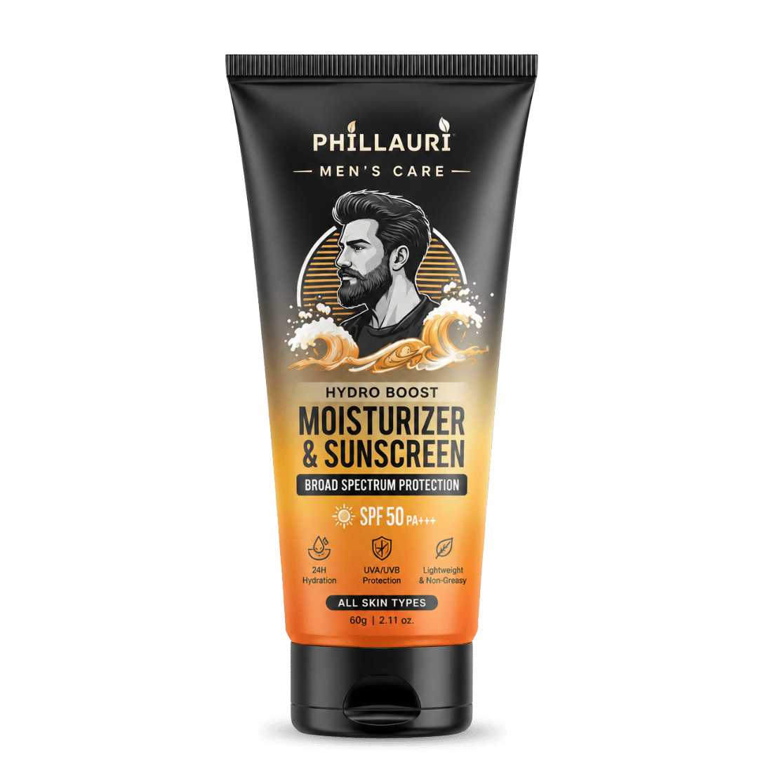 Phillauri Men's Hydro Boost Moisturizer & Sunscreen SPF 50