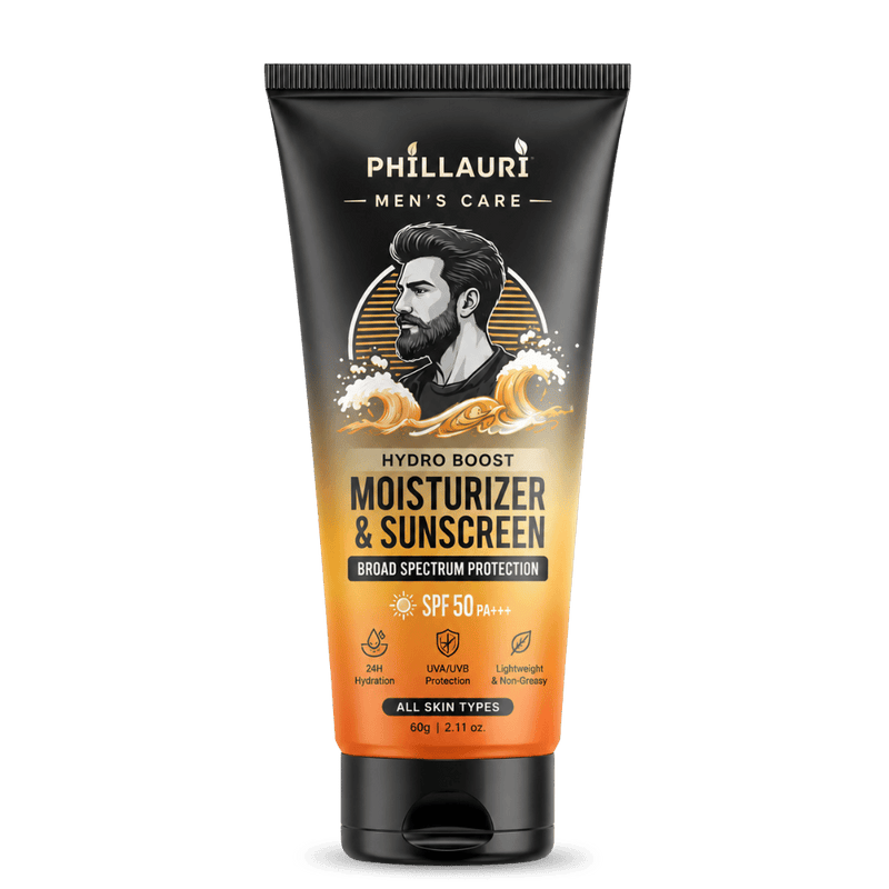Phillauri Men's Hydro Boost Moisturizer & Sunscreen