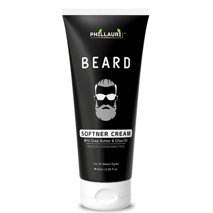 Phillauri Beard Softener Cream with Shea Butter & Olive Oil