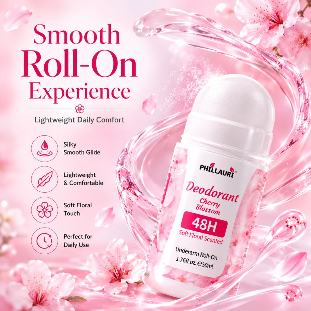 Phillauri Cherry Blossom Roll-On Deodorant